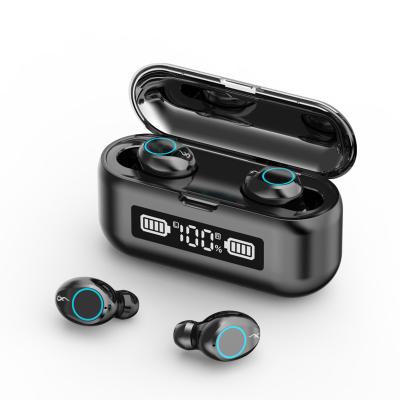 China F9 Hd In-Ear Call Led Digital Display True Noise Reduction Function Wireless Earbuds Earphone And Earphone for sale