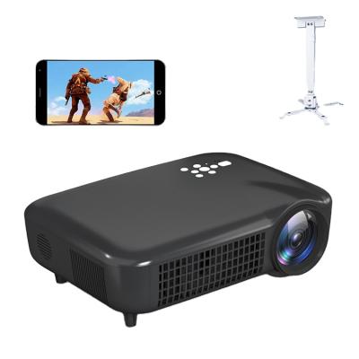 China Video Game Cinema 3D Movie USB Home HD Mini Projector Native 1920x 1080P LED Android WiFi Internet Ready Portable Projector for sale