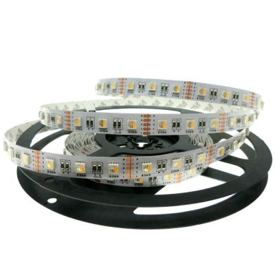 China Low Power Consumption 4 In 1 Flexible RGBW Led Strip 5050 60leds/m DC12V SMD 5050 Led Light Strip for sale