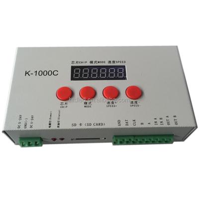 China Original K1000c Low Power Consumption Led Controller K-1000c SD Card Led Pixel Controller For LED Light for sale