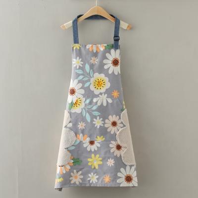 China Simple Wholesale Adult High Quality Kitchen Cooking Fashion Waterproof Apron for sale