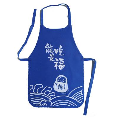 China Single Disposable BBQ Lounge Apron Waterproof and Nonwoven Oilproof Apron for sale