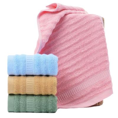 China Three Piece Set Hypoallergenic Bamboo Fiber Towels 100% Bamboo Soft And Absorbent Towel Gift Set for sale