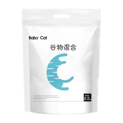 China Small Animals Sell Well New Type Wholesale Pet Supplies Cat Litter Mix Cereal With Cat Litter for sale