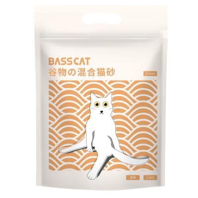 China Small Animals Wholesale Environmentally Friendly Cat Litter High Quality Mixed Tofu Kitty Litter for sale