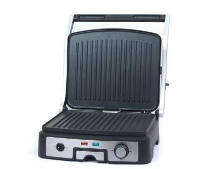 China Hotel 4 Slice Panini Press With 180 Degree Opening As Table Grill for sale