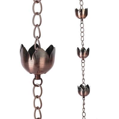 China Modern Flower Style Rain Chains 72