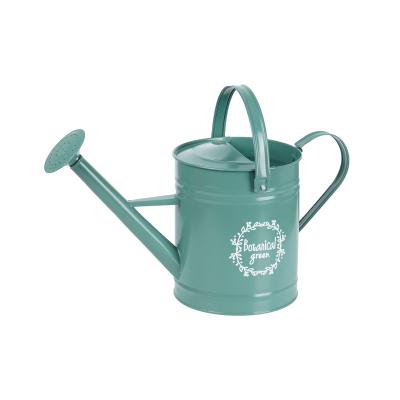 China Wholesale Custom Galvanized 1 Gallon Easy-Grip Side Handle Metal Garden Planter Watering Can for sale