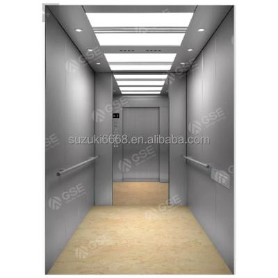 China Guangdong SUZUKI GSE Best Modern Elevator Energy Saving Brand Push In Hospital Elevator Medical Elevator For Stretcher for sale