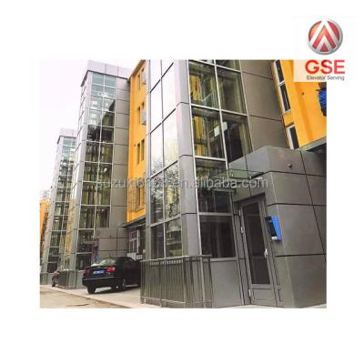 China Modern Outdoor House Elevator Price Home Elevator 400kg 4 Person Outdoor Elevator and Home Elevator Small for sale