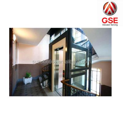 China GSE Modern Cheap Price House Elevator Lift Smooth Running Elevator 400kg Passenger Elevator For Home for sale