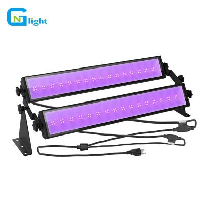 China Outdoor Hotel US Stock 80w 160w IP66 Waterproof Nightclub DJ Stage Party Led Black UV Led Bar Wall Light Seal for sale