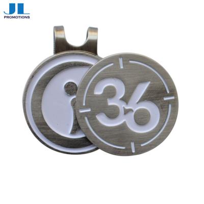 China High Quality Iron Three Pieces Golf Ball Marker Cap Clip for sale