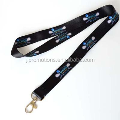 China Custom Polyester Factory Price Sublimation Polyester Lanyard for sale