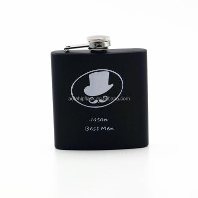 China 7 oz stainless steel metal hip flask gift for men for sale