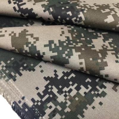 China Suzhou Waterproof Nylon Coated Cordura Good Teardrop Camouflage Paint Fabric Waterproof Oxford Cloth for sale