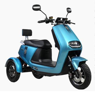 China 3 Wheel Scooter Motor 48v 12a 60v 72v Unisex Fast Cheap Adult Electric Motorcycles With Pedal for sale