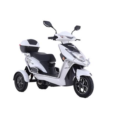 China Hot sale unisex three wheel unisex pair free fashionable scooter electric tricycle with 2 seats CKD mobility e motorcycles cheaper scooters for sale