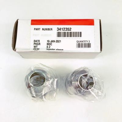 China Cummins diesel engine spare parts injector sleeve 3412352 for Cummins QSX15 for sale