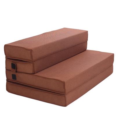 China Foldable Single Gel Infused Futon Foam Mattress Memory Foldable Low Bed Mattress For Sleeping Fold Topper for sale