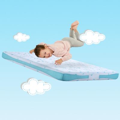 China Removable 3d Mesh Angel Dream Blanket Breathable Baby Crib Rolls Kids Sleep Memory Foam Thin Mattress for sale