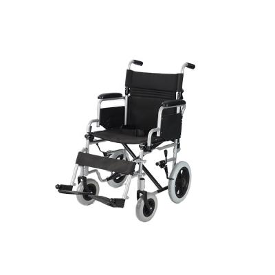 China Hot Sale KBW871BJ Folding Convenient Wheelchair Light Aluminum Alloy Manual Wheelchair for sale