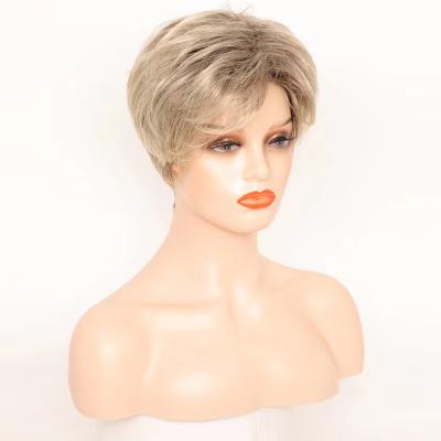 China Wholesale Cheap Vendor Straight Bob Wig Fluffy Blonde Afro Curly Shorts With Bangs For Color Women Synthetic Hair Wigs for sale