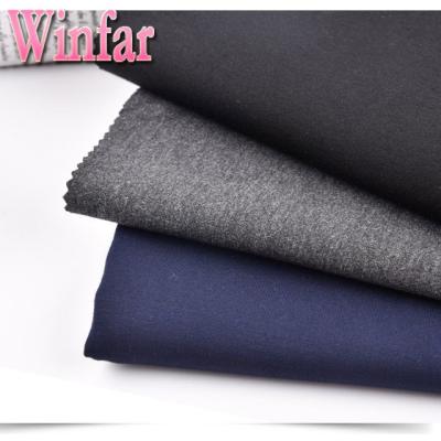 China Plain keqiao knit polyester rayon interlock ponti Roma fabric Shaoxing knit Roma fabric for sale