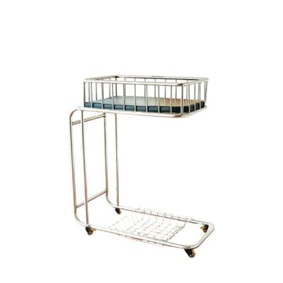 China Metal Hospital Child Hutch Newborn Baby Medical Bed BT-AB107 for sale