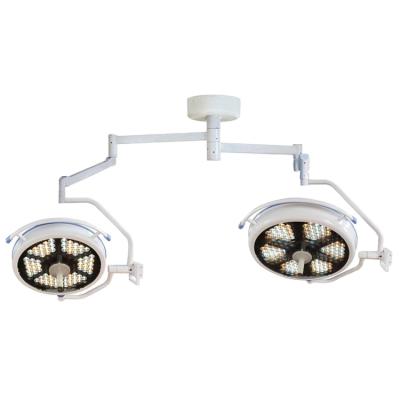 China Long Life Lighting BT-LED700500B Hospital Ceiling Mounted Double Head Led Lamp Operation Shadowless Running Medical Theater Light for sale