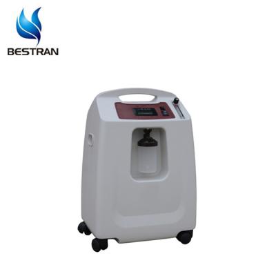 China Metal Hospital 10L Oxygen Concentrator High Purity Oxygen Therapy Machine Portable Medical O2 Generator Price BT-OC06 for sale