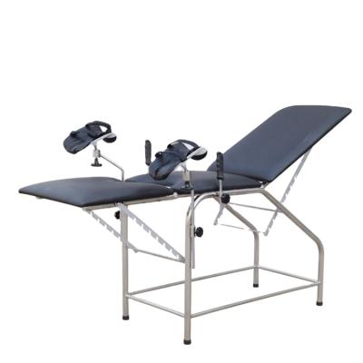 China BT-OE025 commercial medical manual portable furniture gyno exam bed/medical table for gyno exam/gyno exam chair with stirrup for sale