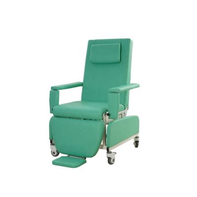 China BT-DY016A Traditional Hospital Manual Cheap Adjustable Dialysis Chair Medical Hemodialysis Chair Blood Chair With Armrest Price for sale