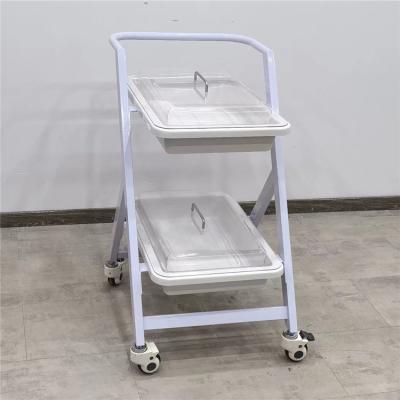 China Stainless Steel Hospital Mobile Clean And Move BT-SIT026 Easy Dressing And Medicine Changing Cart Trolley Endoscope Cart for sale