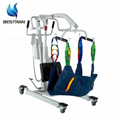 China BT-PL002 Convenient Homecare Electric Hospital Mobile Hoist Lift Bed Lifts for Handicap Disabled Elderly for sale