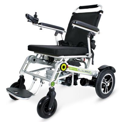 China Homecare BT-XW10 New Design Lightweight Folding Electric Wheelchair For Elderly People Mobile Home Worry Disabled Wheelchair Price for sale