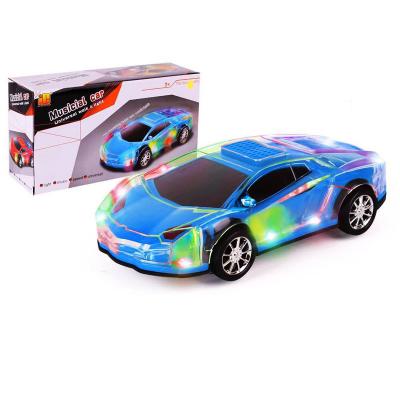 China Plastic Hundred Powers Novelty Toy Speed ​​Mucical Car Battery Operated Kid's Bump & Go Toy Car w/Cool Flashing Lights, Sounds for sale