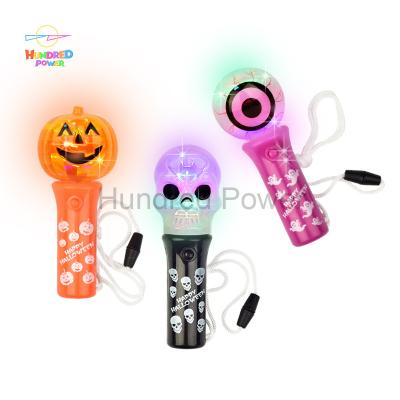 China China Plastic Factory Supply LED Light Up Halloween Spinner Toys For Kids for sale