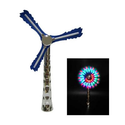 China Toy Hundred Encouraging Power LED Snowflake Windmill Magic Wand, LED Light Up Windmill, Fairy Snowflake Toy Wand Kids LED Snowflake Magic Wand magic wand snow for sale