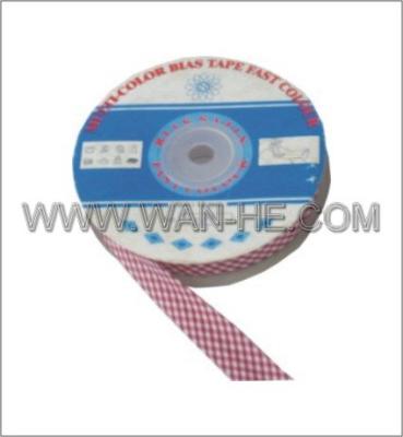 China Single Face Polyester Or Cotton Sateen Bias Binding Tape For Garment for sale