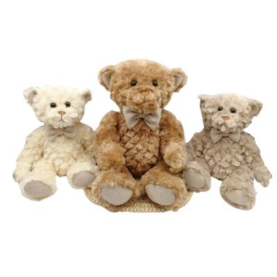 China Hot Selling Soft Teddy Plush Bear Family Lovely Animal Stuffed Plush Toy For Gifts for sale