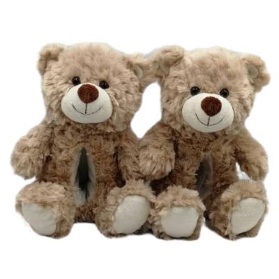 China Hot Selling High Quality Custom Plush Teddy Bear Slipper Stuffed Toy 12 Inch (Internal 8.5inch) for sale