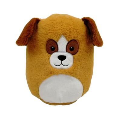 China Amazon Factory Custom Wholesale High Quality Fashion Plush Soft Toy OEM/ODM 8.5 Inch Dog Cushion for sale