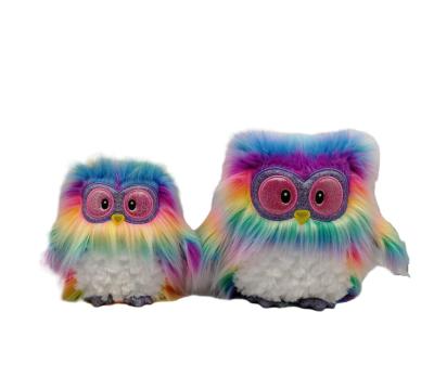 China Amazon OEM/ODM Plush Toy Owl Cute Animal Plush Toy Colorful Custom Factory Wholesale OEM/ODM Supplier for Kids Toys for sale