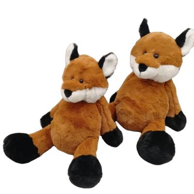 China OEM/ODM 2020 Wholesale Custom Amazon Popular Gift Plush Stuffed Toys 11 Inch Sitting Fox Plush Toy For Holiday Promotion for sale