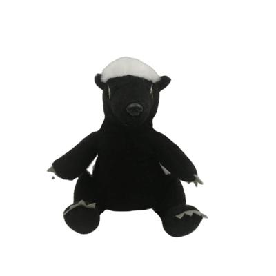 China Wholesale Custom High Quality 7.5 Inch Plush Toy Amazon Factory OEM/ODM Honey Badger Soft Plush Toy for sale