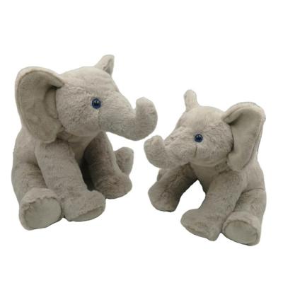 China Wholesale Custom Stuffed Animal 9.5 Inch Amazon OEM/ODM Cotton Soft Fabric Cute Elephant Stuffed Toy For Baby Kids Sleeping for sale