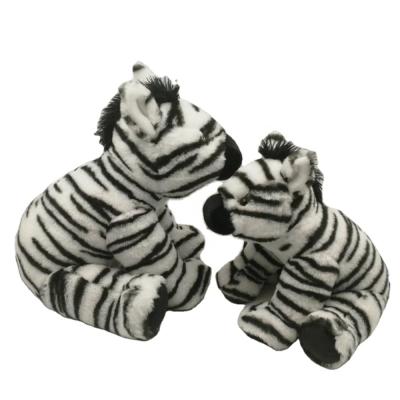 China Wholesale custom made high quality 12 inch zebra plush toy Amazon OEM/ODM plush toy for malll holiday promotion for sale