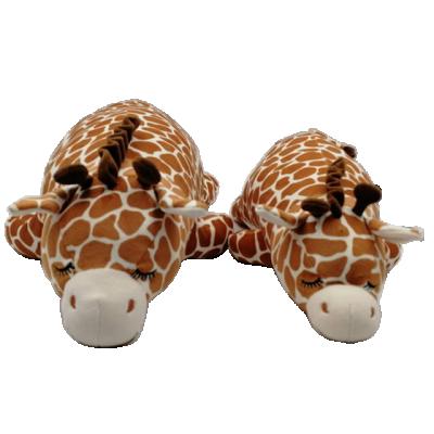 China Amazon OEM/ODM Wholesale Custom Good Quality Super Soft Stretchy Plush Material 17.5 Inch Cute Laydown Giraffe Toy for sale