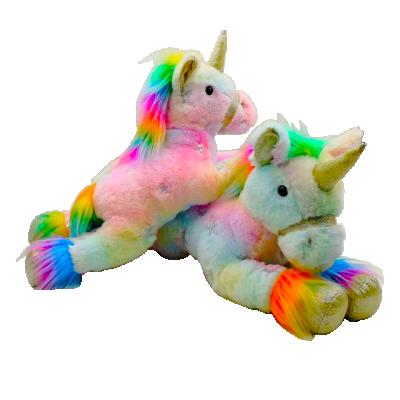 China Soft Stuffed Plush Unicorn Toys 12 Inch L Customized Plush Wholesale Amazon Factory OEM/ODM Cotton for sale